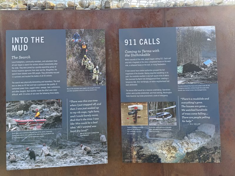 Into the Mud / 911 Calls panels